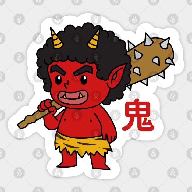 Chibi Oni Japanese Sticker by rudypagnel